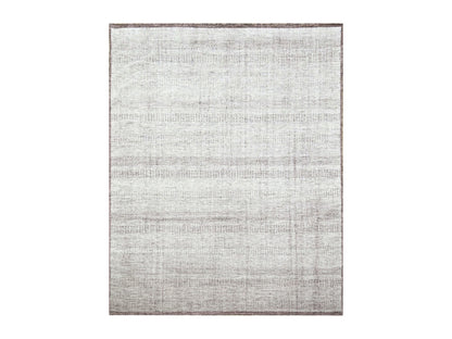 Modern / Contemporary hand-knotted wool rug in Red, 7'11" x 10' — SKU O076299