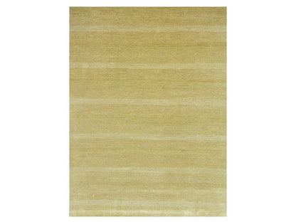 Brown 9'0" x 12'0" Modern / Contemporary Hand knotted Wool/Silk Rug - Sku: O076329