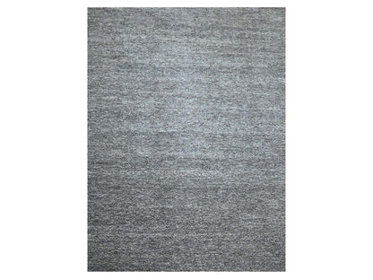 Modern / Contemporary hand-knotted wool rug in Gray, 9' x 12'2" — SKU O076382