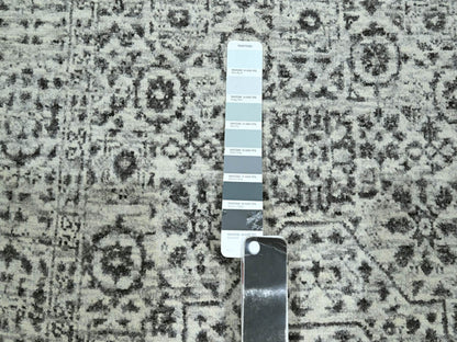 Mamluk Mamluk hand-knotted wool runner in Ivory, 2'7" x 12' — SKU O076437 (view 4)