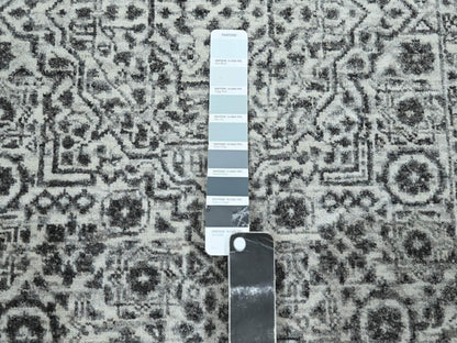 Mamluk Mamluk hand-knotted wool runner in Ivory, 2'8" x 26' — SKU O076438 (view 4)