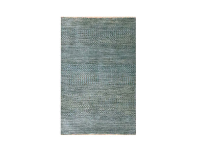 Brown 2'0" x 3'0" Modern and Contemporary Hand knotted Wool Rug - Sku: O076442