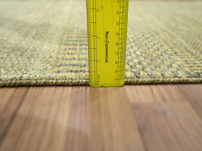Brown 2'0" x 3'0" Modern and Contemporary Hand knotted Wool/Silk Rug - Sku: O076458