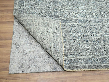 Mamluk Mamluk hand-knotted wool rug in Gray, 9'2" x 12'1" — SKU O076541 (view 4)