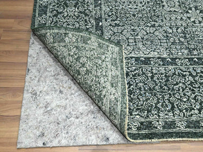 Green 8'0" x 10'0" Mamluk Hand knotted Wool Rug - Sku: O076543