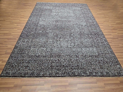 Red 8'0" x 10'0" Mamluk Hand knotted Wool Rug - Sku: O076544