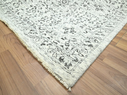 Mamluk Mamluk hand-knotted wool rug in Ivory, 9'1" x 12' — SKU O076547 (view 6)