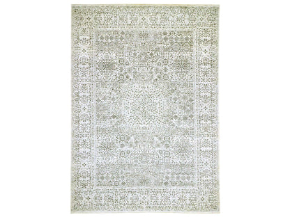 Ivory 10'0" x 14'0" Mamluk Hand knotted Wool Rug - Sku: O076548