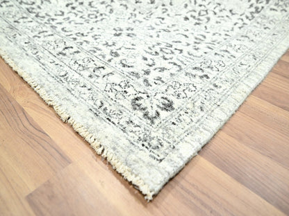 Ivory 10'0" x 14'0" Mamluk Hand knotted Wool Rug - Sku: O076548
