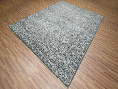 Mamluk Mamluk hand-knotted wool rug in Gray, 8'2" x 10'2" — SKU O076549 (view 3)