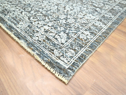 Mamluk Mamluk hand-knotted wool rug in Gray, 8'2" x 10'2" — SKU O076549 (view 6)