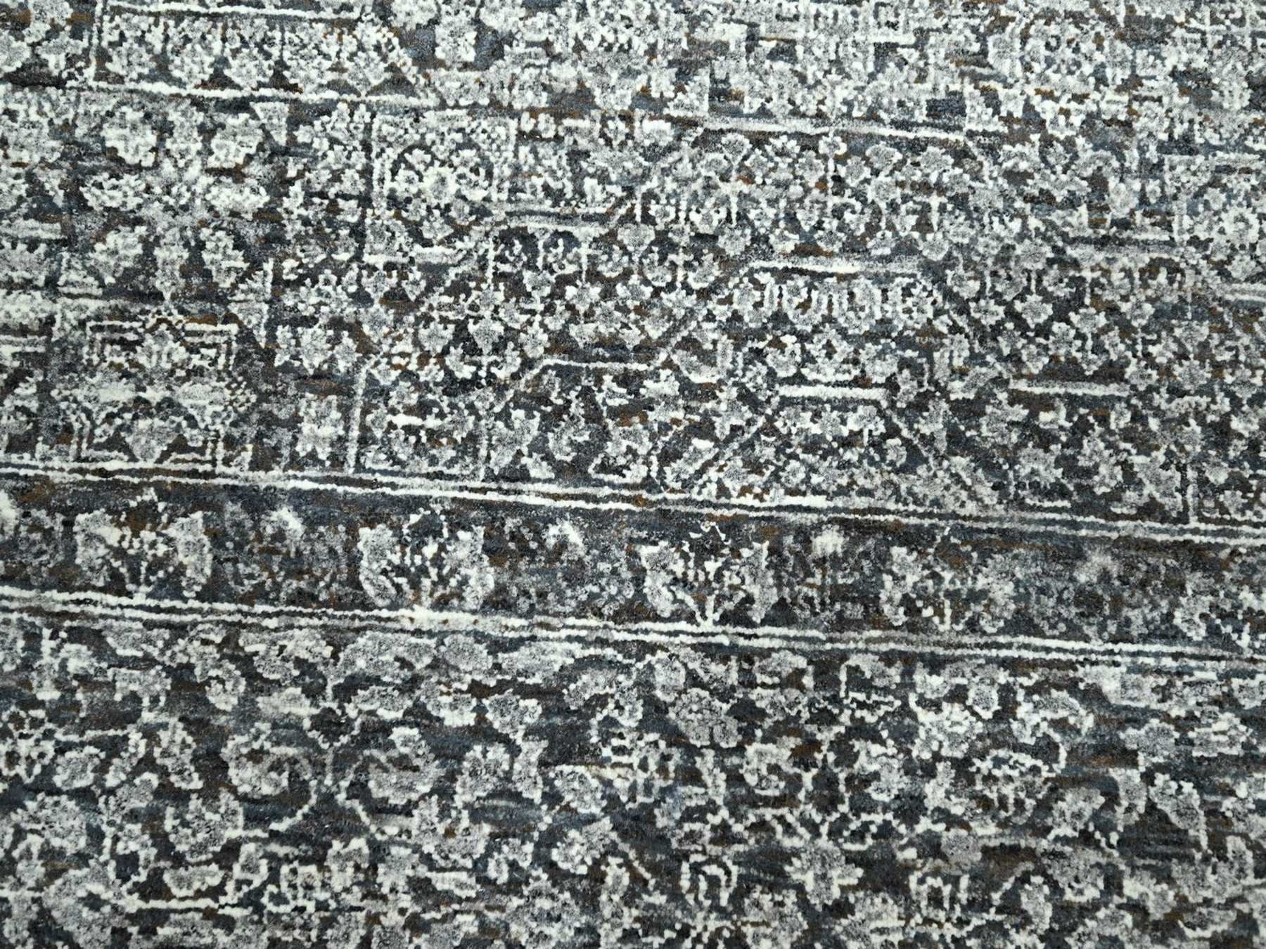 Mamluk Mamluk hand-knotted wool rug in Gray, 8'2" x 10'2" — SKU O076549 (view 8)