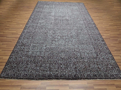 Mamluk Mamluk hand-knotted wool rug in Red, 9' x 12'2" — SKU O076550 (view 2)
