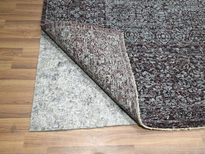 Mamluk Mamluk hand-knotted wool rug in Red, 9' x 12'2" — SKU O076550 (view 4)