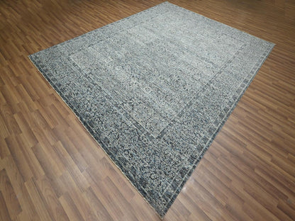 Mamluk Mamluk hand-knotted wool rug in Gray, 8' x 10'2" — SKU O076552 (view 3)