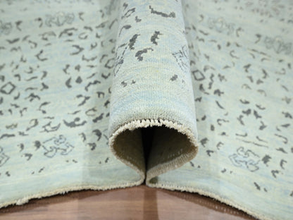 Mamluk Mamluk hand-knotted wool rug in Gray, 10' x 14'2" — SKU O076554 (view 5)