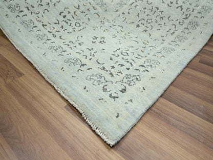 Grey 10'0" x 14'2" Mamluk Hand knotted Wool Rug - Sku: O076554