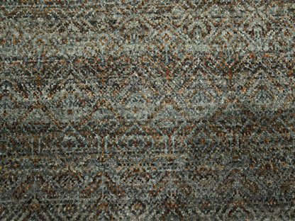 Brown 8'0" x 10'0" Modern and Contemporary Hand knotted Wool Rug - Sku: O076580