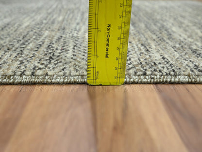 Modern / Contemporary hand-knotted wool rug in Beige, 2' x 3' — SKU O076584 (view 3)