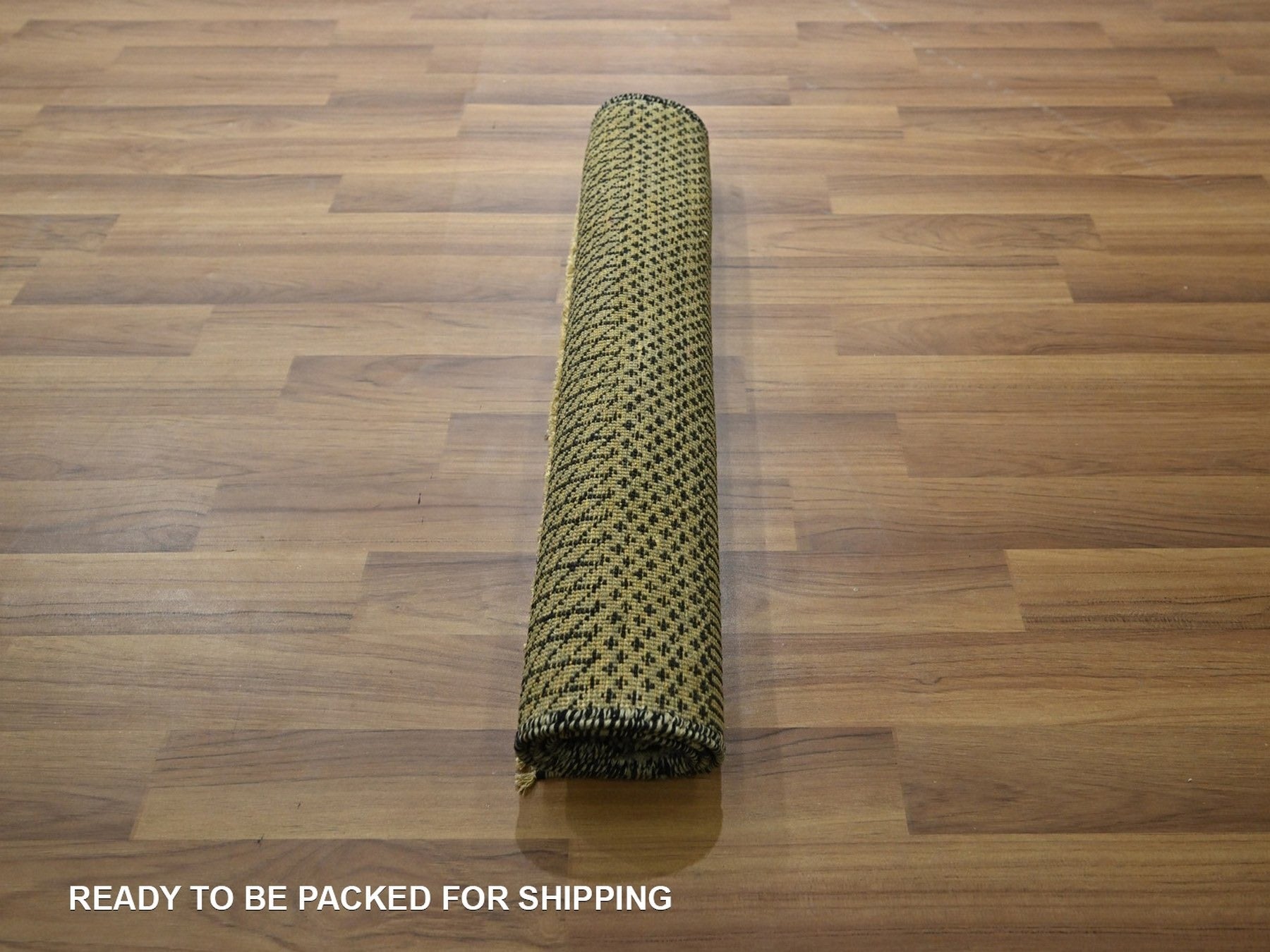 Modern / Contemporary hand-knotted wool rug in Gray, 2' x 3' — SKU O076614 (view 5)