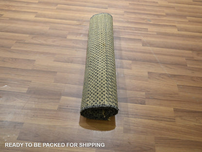 Modern / Contemporary hand-knotted wool rug in Gray, 2' x 3' — SKU O076648 (view 5)