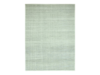 Modern / Contemporary hand-knotted wool rug in Gray, 10'1" x 13'9" — SKU O076689