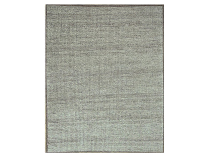 Brown 12'1" x 14'11" Modern and Contemporary Hand knotted Wool Rug - Sku: O076693