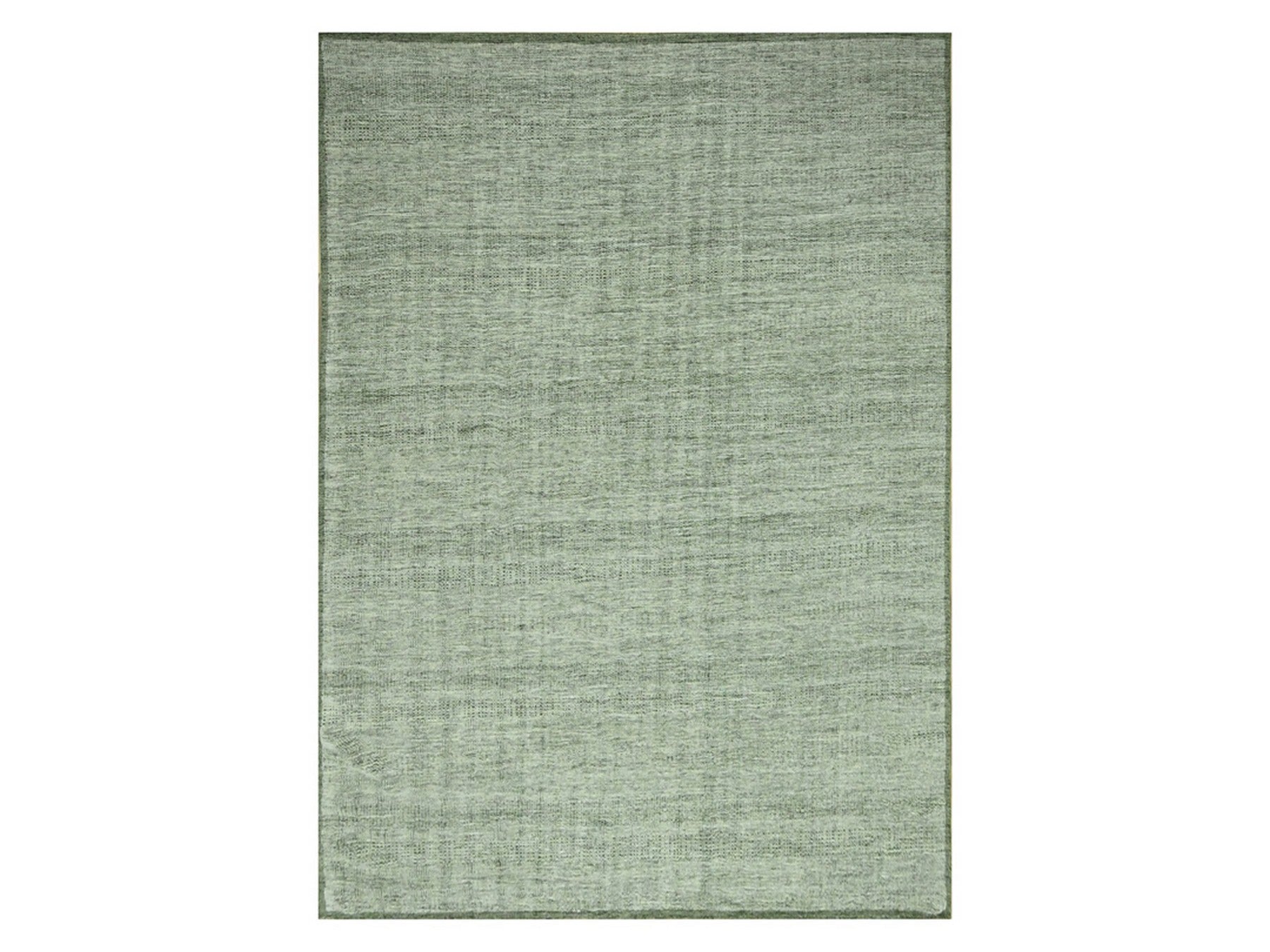 Green 9'10" x 14'0" Modern and Contemporary Hand knotted Wool Rug - Sku: O076694