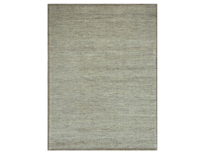 Brown 9'2" x 11'11" Modern and Contemporary Hand knotted Wool Rug - Sku: O076702