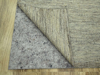 Brown 9'2" x 11'11" Modern and Contemporary Hand knotted Wool Rug - Sku: O076702