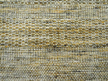 Modern / Contemporary hand-knotted wool rug in Yellow, 11'11" x 14'10" — SKU O076704 (view 8)