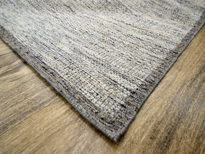 Brown 8'3" x 10'1" Modern and Contemporary Hand knotted Wool Rug - Sku: O076712