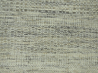Brown 8'3" x 10'1" Modern and Contemporary Hand knotted Wool Rug - Sku: O076712
