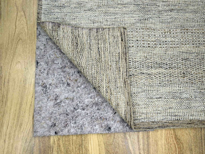 Brown 8'0" x 10'3" Modern and Contemporary Hand knotted Wool Rug - Sku: O076718
