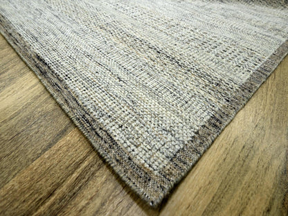 Modern / Contemporary hand-knotted wool rug in Brown, 8' x 10'3" — SKU O076718 (view 6)