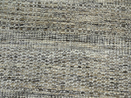 Brown 8'0" x 10'3" Modern and Contemporary Hand knotted Wool Rug - Sku: O076718