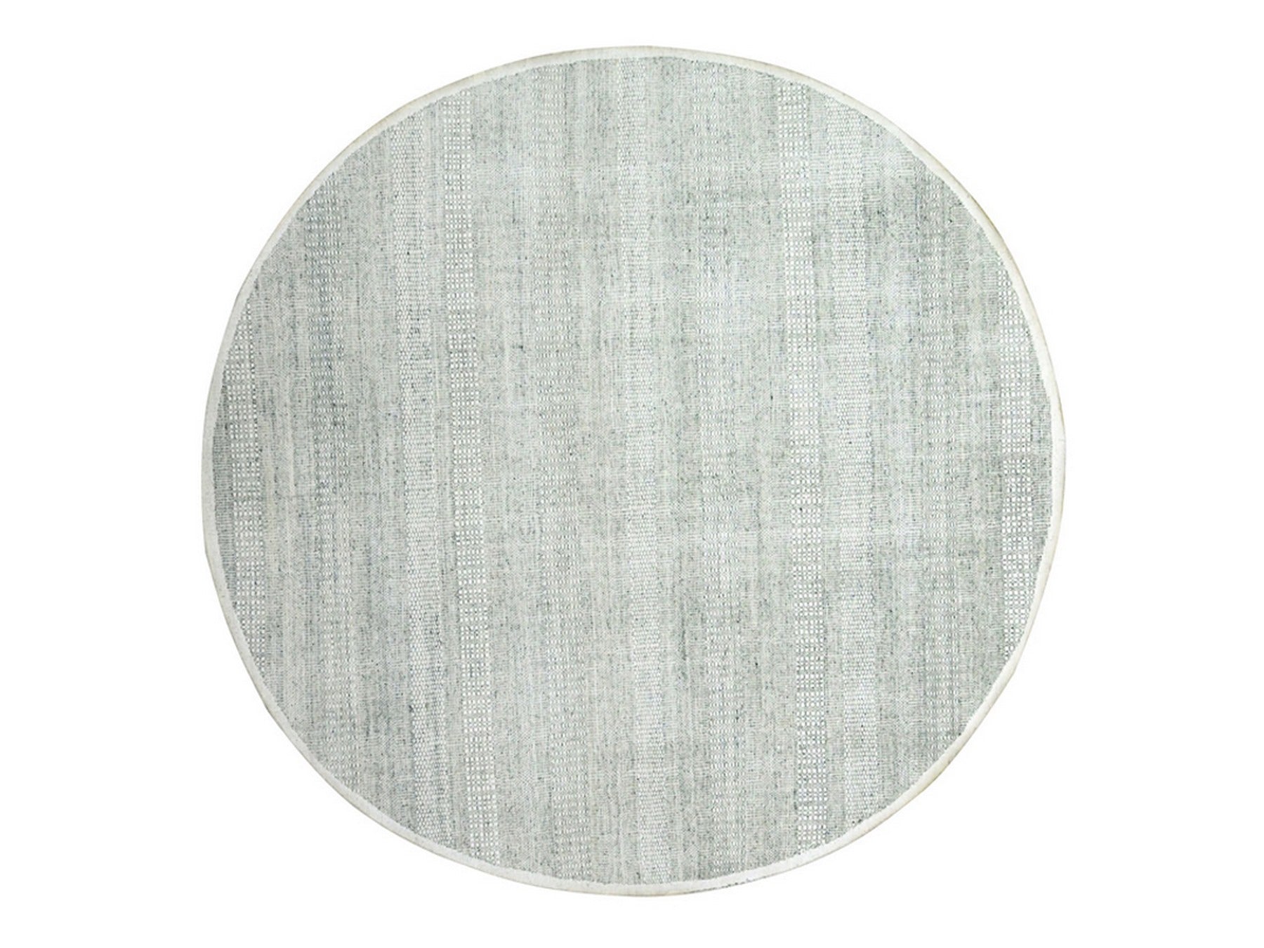 Modern / Contemporary hand-knotted wool rug in Gray, 10' x 10'1" — SKU O076723