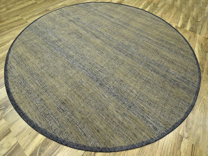 Brown 11'10" x 11'11" Modern and Contemporary Hand knotted Wool Rug - Sku: O076726