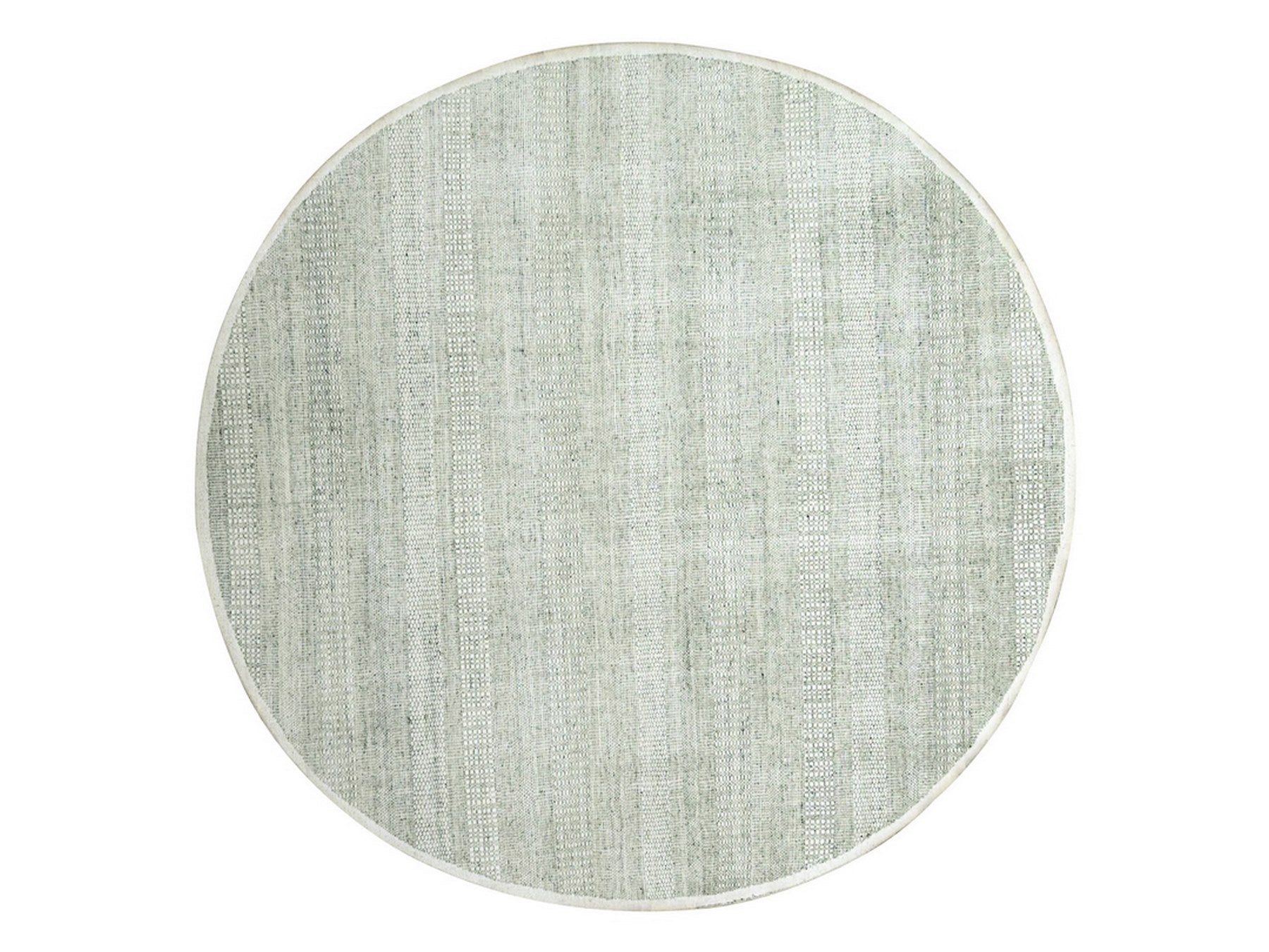 Grey 12'0" x 12'1" Modern and Contemporary Hand knotted Wool Rug - Sku: O076727