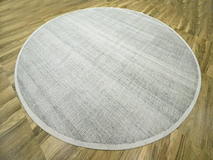Modern / Contemporary hand-knotted wool rug in Gray, 12' x 12'1" — SKU O076727 (view 3)