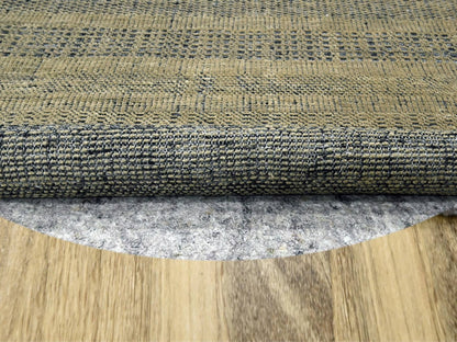 Brown 6'1" x 6'1" Modern and Contemporary Hand knotted Wool Rug - Sku: O076730