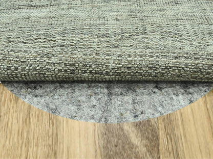 Brown 6'0" x 6'1" Modern and Contemporary Hand knotted Wool Rug - Sku: O076733