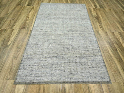 Brown 6'1" x 8'11" Modern and Contemporary Hand knotted Wool Rug - Sku: O076734