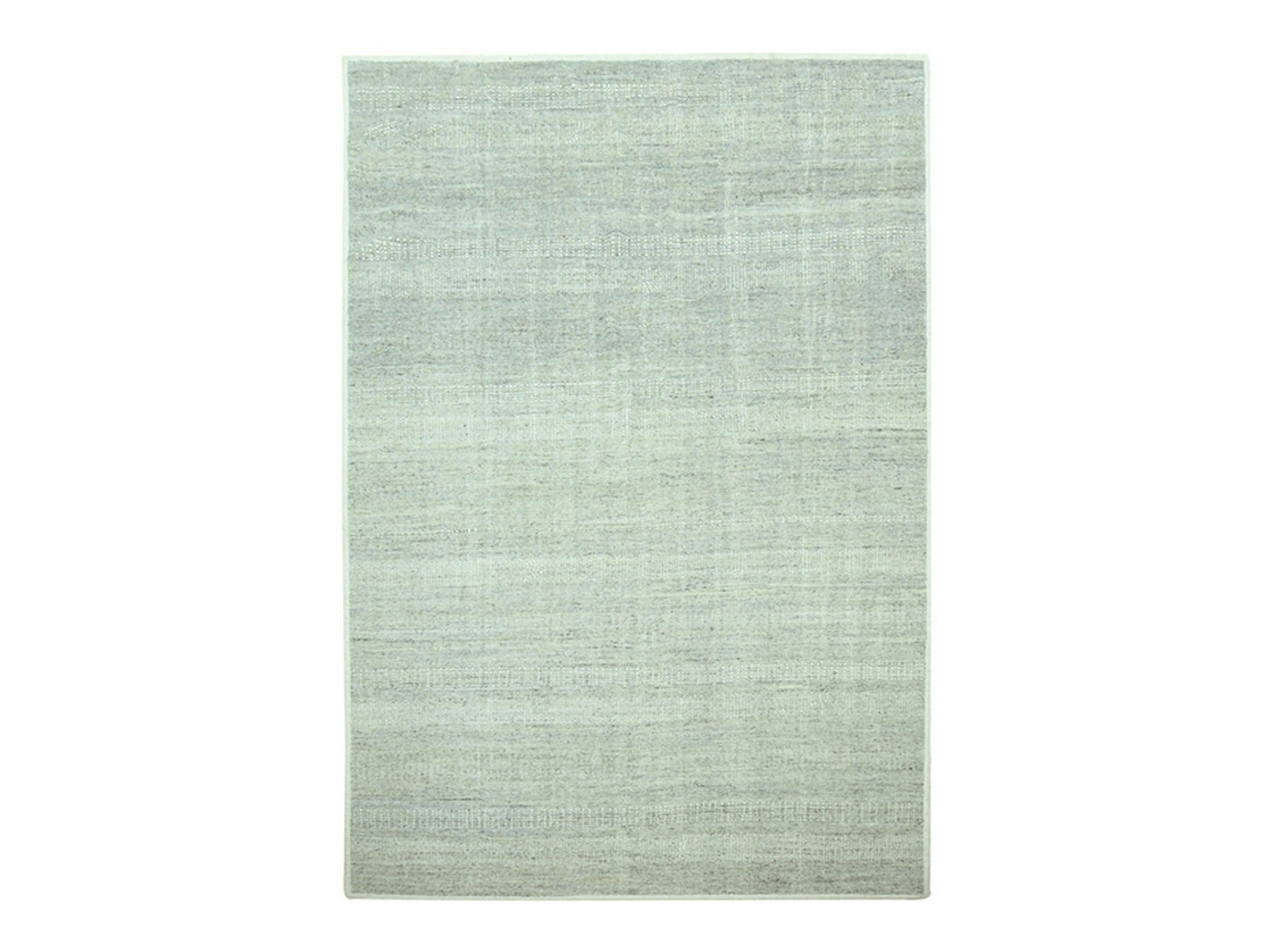Grey 5'11" x 9'0" Modern and Contemporary Hand knotted Wool Rug - Sku: O076735