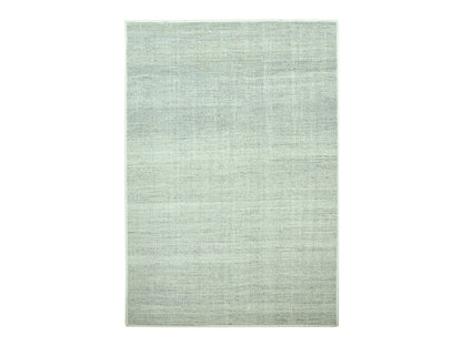 Modern / Contemporary hand-knotted wool rug in Gray, 5'11" x 9' — SKU O076735