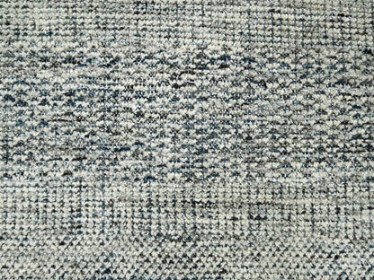 Blue 6'0" x 9'1" Modern and Contemporary Hand knotted Wool Rug - Sku: O076737