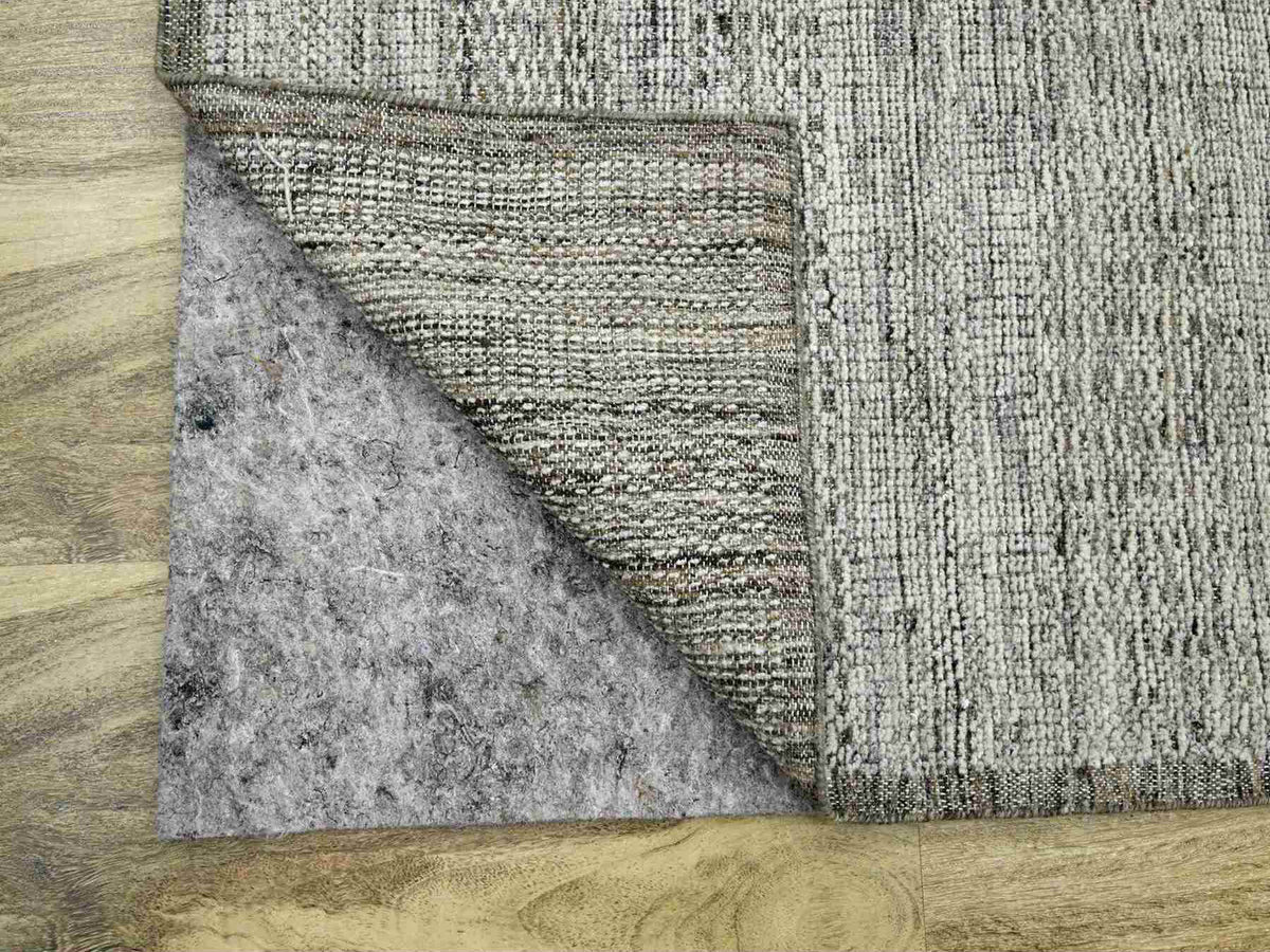 Modern / Contemporary hand-knotted wool runner in Brown, 2'8" x 7'10", SKU O076746 (view 3)