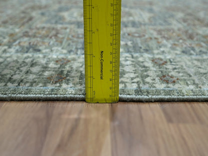 Mamluk Mamluk hand-knotted wool rug in Green, 3' x 5'1" — SKU O076822 (view 5)