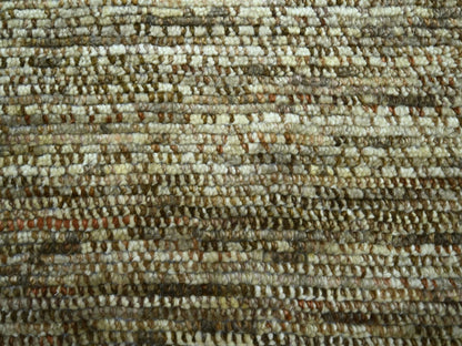Brown 10'4" x 14'0" Modern and Contemporary Hand knotted Wool Rug - Sku: O076849