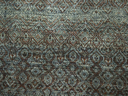 Modern / Contemporary hand-knotted wool rug in Gray, 7'11" x 7'11" — SKU O076866 (view 8)